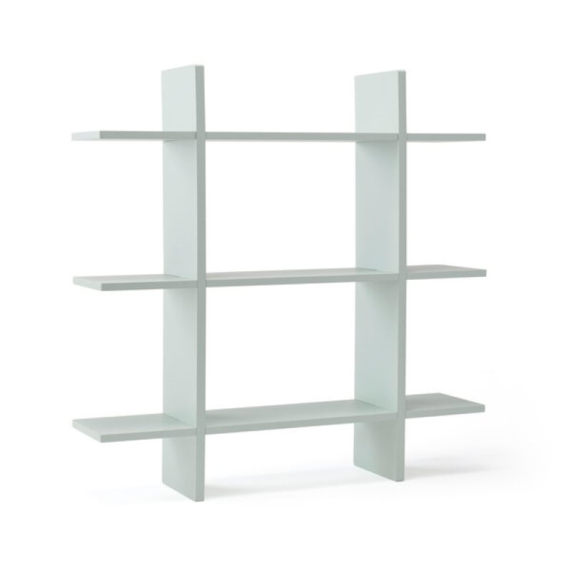 Kid’s Concept Wall shelf for kids 3 level light green
