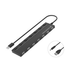 Conceptronic HUBBIES 7-Port USB 2.0 Hub