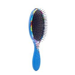 Hair Wetbrush Pro Detangler Street Art Blue Detangling Brush