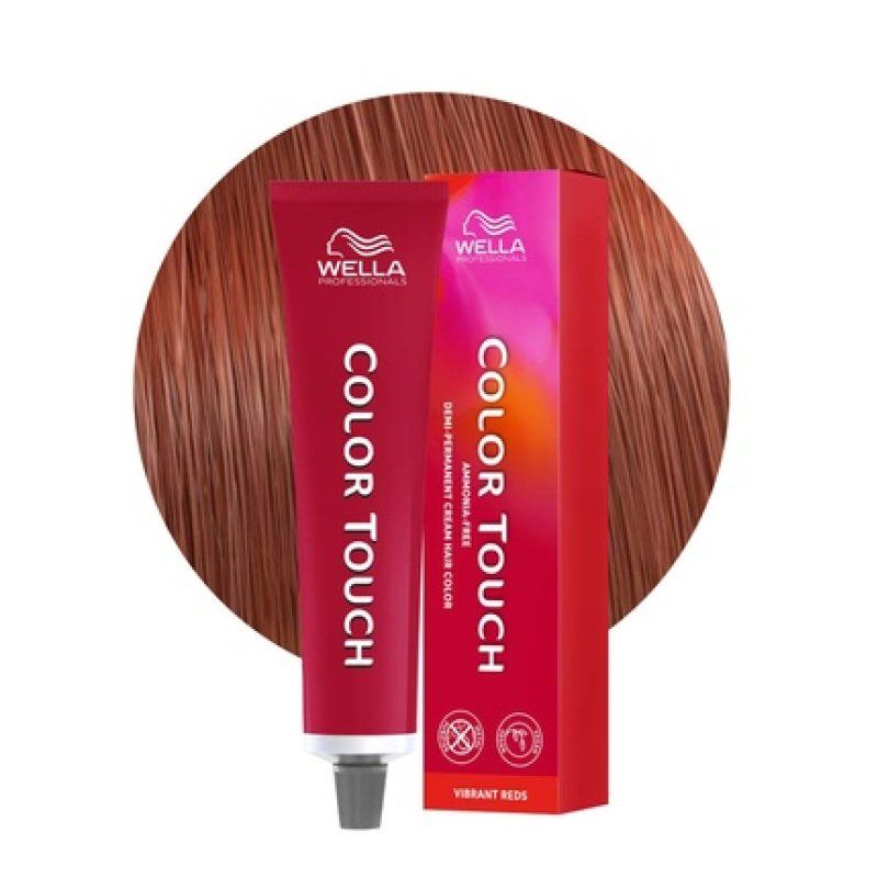 Wella Color Touch Vibrant Reds 841 Light Copper Ash Blonde 60ml Ammoniafree Semipermanent Color
