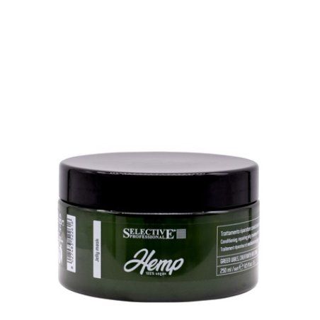 Hair Selective Professional Hemp Jelly Mask 250ml Repairing Gel Mask For Scalp And Hair
