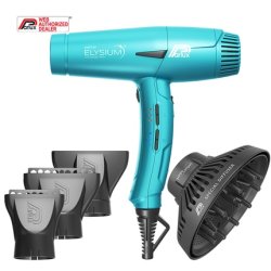 Hair Parlux Elysium Magic Compact Azzurro Galassia Hair Dryer With Diffuser