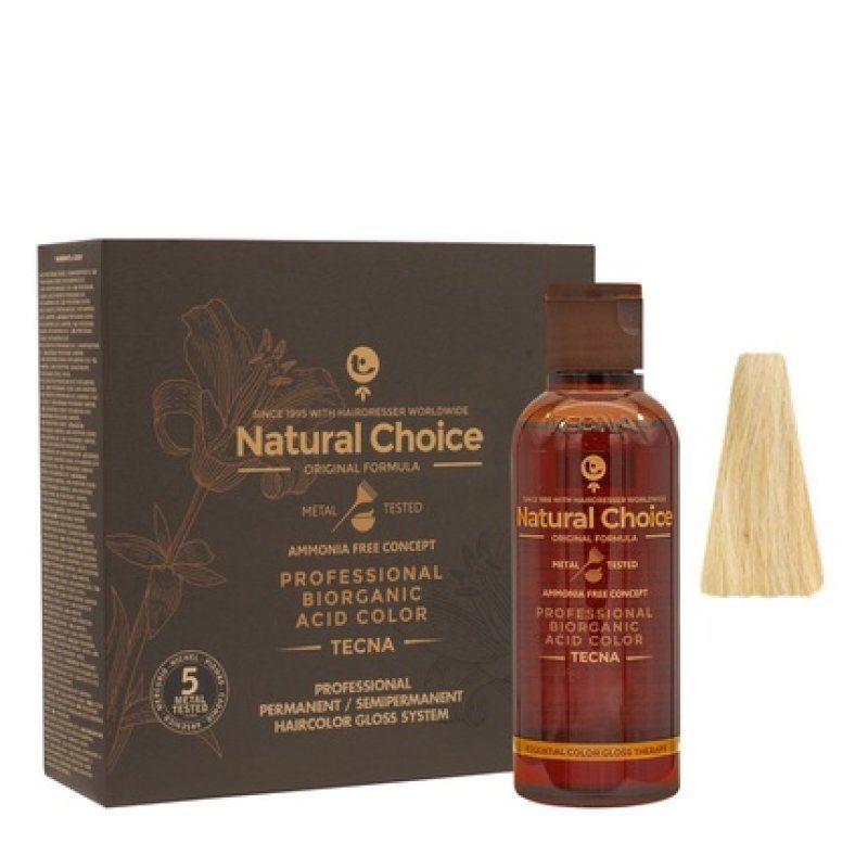 Hair 111 Super Light Ash Tecna Ncc Biorganic Acid Color 3x130ml