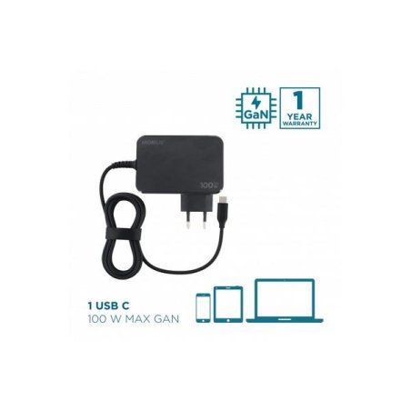 100W USB-C Laptop Charger Integrated