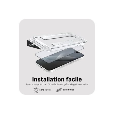 IPHONE 17 TEMPERED GLASS SCREEN PROTECTOR WITH APPLICATOR 1PACK