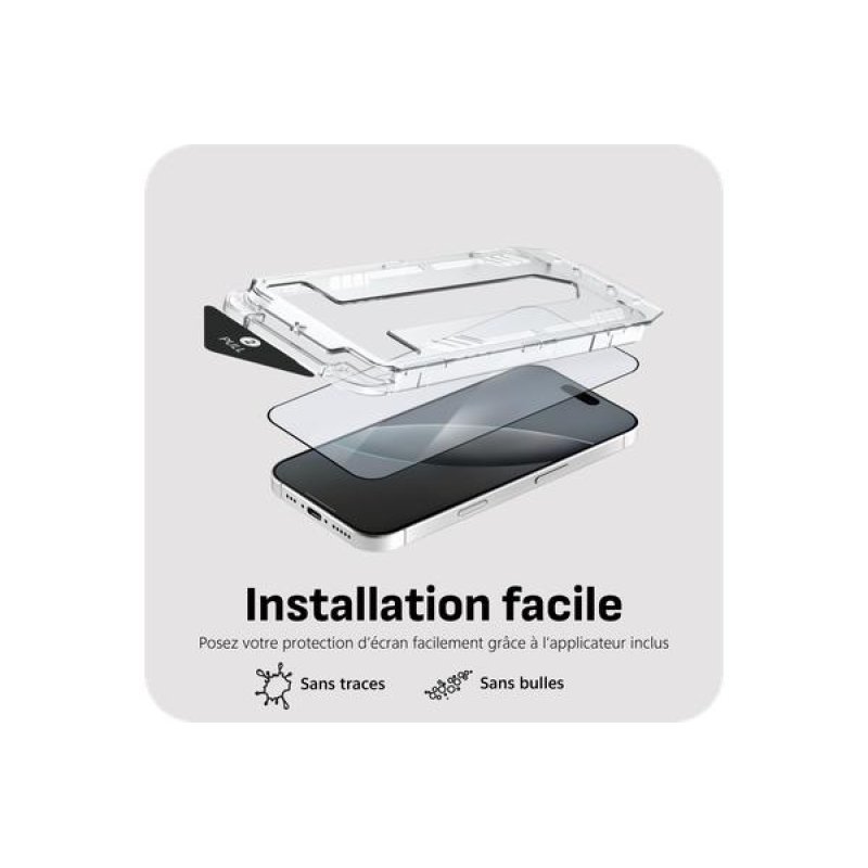 IPHONE 17 PRO MAX TEMPERED GLAS SCREENPROTECTOR WITH APPLICATOR