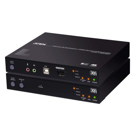 ATEN True 4K DP/HDMI Optical KVM 300m