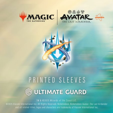 Ultimate Guard Art Sleeves Magic: The Gathering "Avatar: The Last Airbender" - Red Mythic