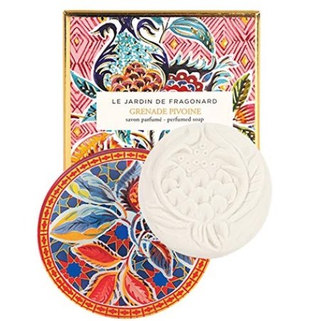 Fragonard Parfumeur Grenade Pivoine Dish & Perfumed Soap 150g