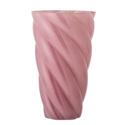 Bloomingville - Callo Glass Vase - Rose - 29 cm