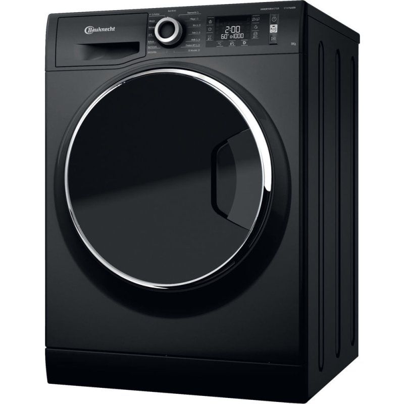 Bauknecht WM BB 8AA washing machine Front-load 8 kg 1400 RPM Black