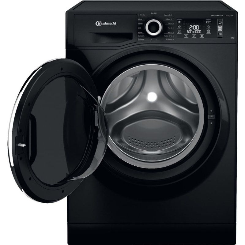 Bauknecht WM BB 8AA washing machine Front-load 8 kg 1400 RPM Black