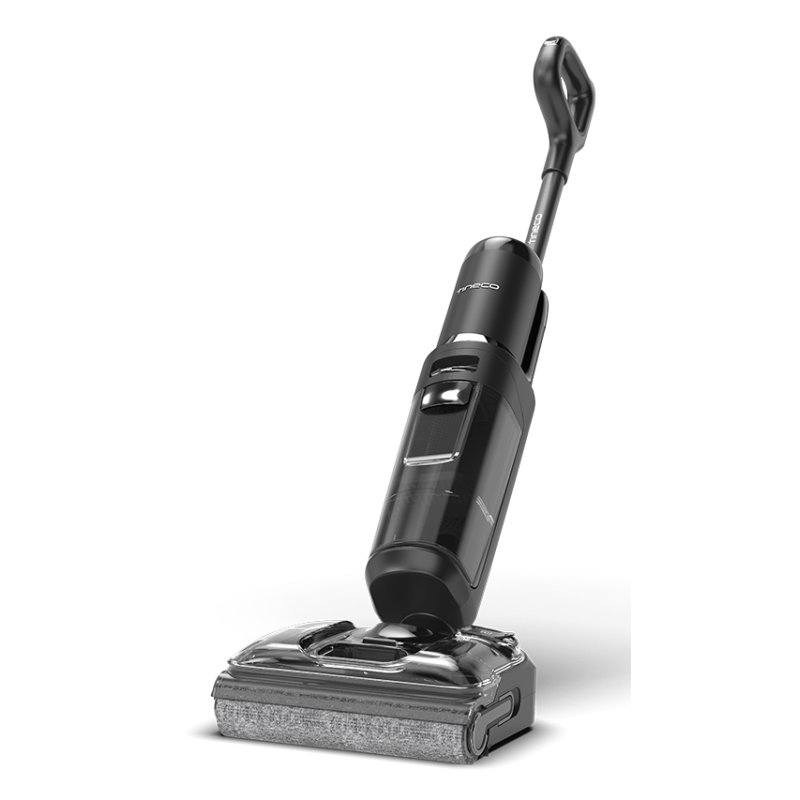 Tineco Floor One S7 Stretch Aspirateur traineau Batterie Humide Sans sac 230 W Noir 3,9 Ah