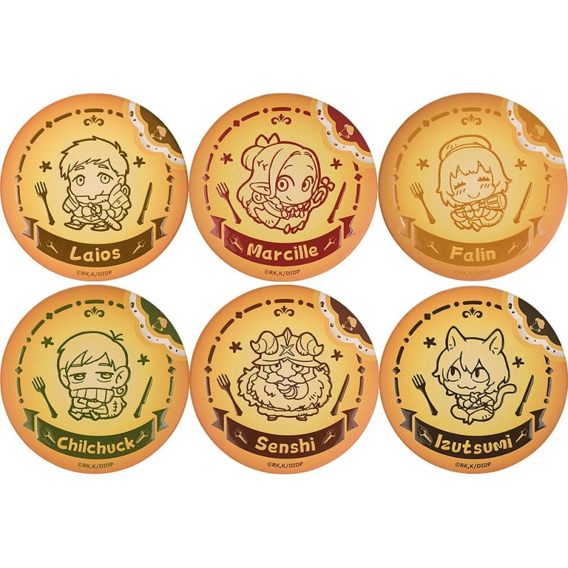 Delicious in Dungeon Pinback Button 6 cm Assortment (6)