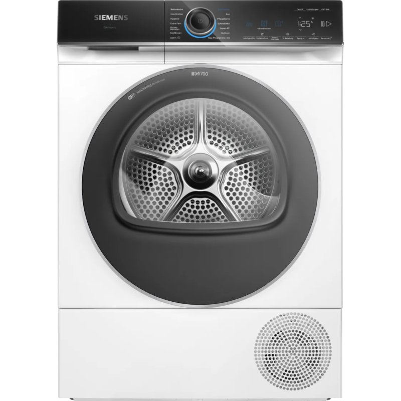 Siemens iQ700 WQ46B2D41 sèche-linge Pose libre Charge avant 9 kg Blanc