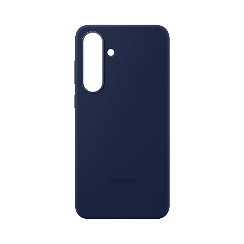 Samsung Silicone Cover fr Galaxy S25 FE, Dark Blue