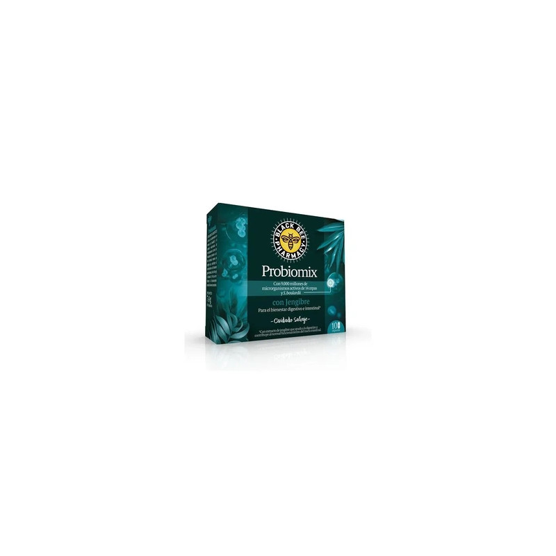 Black Bee Black Bee Probiomix With Ginger 10 Capsules