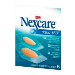 Nexcare Nexcare Aqua 360 Assorted 6 Adhesive Bandages