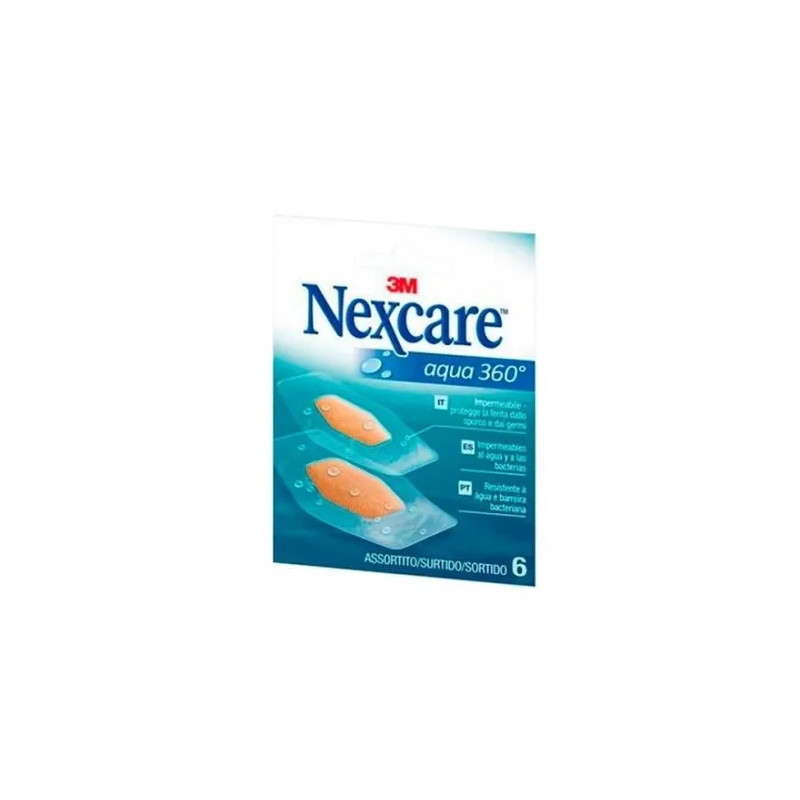Nexcare Nexcare Aqua 360 Assorted 6 Adhesive Bandages