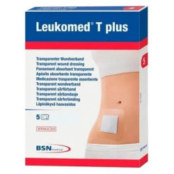 Bsn Medical Leukomed T Plus Transparent Absorbent Dressing 10x35 Cm 5 Units