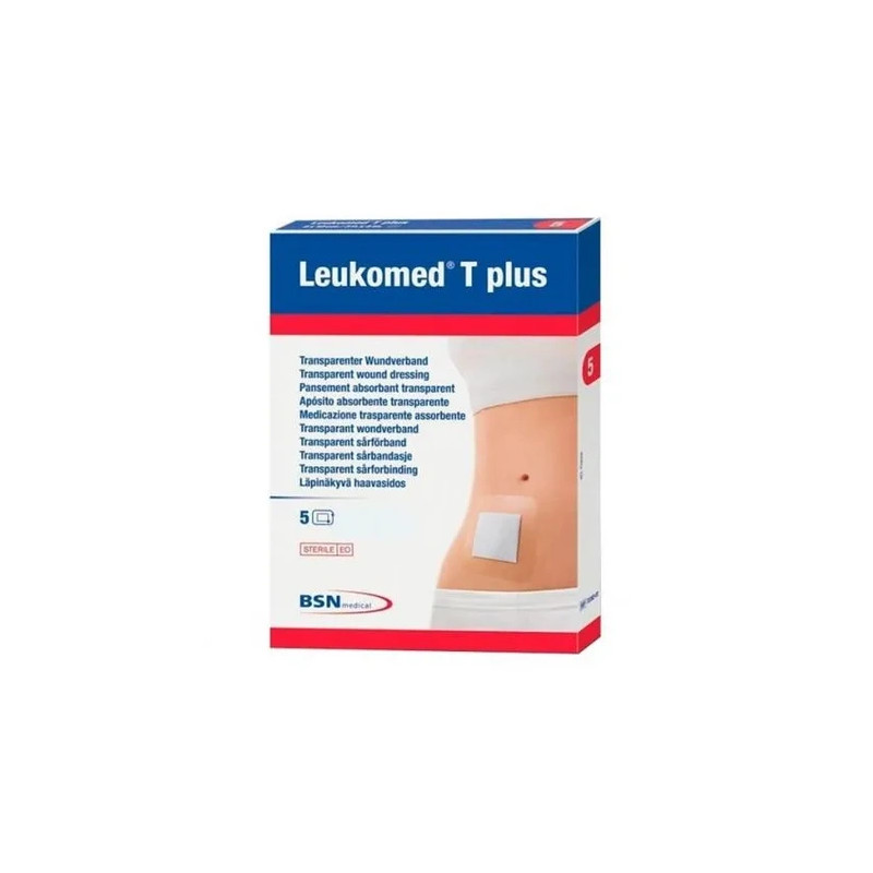 Bsn Medical Leukomed T Plus Transparent Absorbent Dressing 10x35 Cm 5 Units