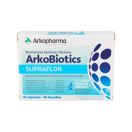 Arkopharma Arkobiotics Supraflor 10 Capsules