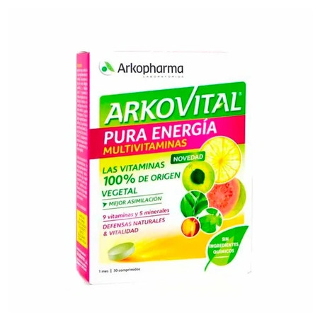 Arkopharma Arkovital Pure Multivitamins 30 Tablets