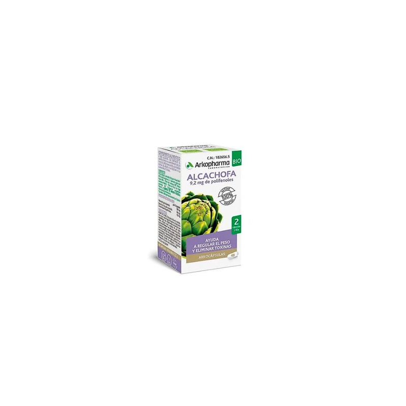 Arkopharma Arkopharma Artichoke 40 Capsules - Herbal Dietary Supplement
