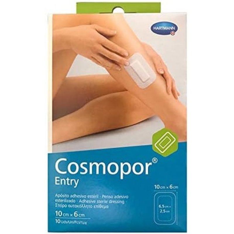 Hartmann Cosmoper Entry Outdoor Adhesive Support 10x6cm - Pack of 10