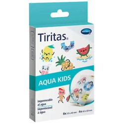 Hartmann Hartmann Tiritas Aqua Kids 12 Units In 2 Sizes