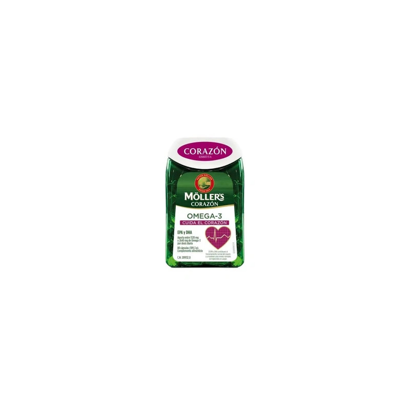 Moller's Moller's Heart Omega3 80 Capsules
