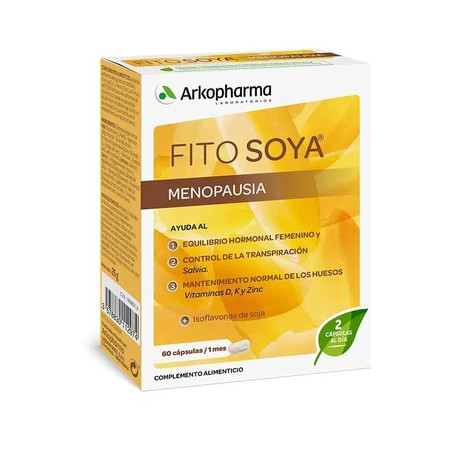 Arkopharma Arkopharma Fitosoya 60 Capsules