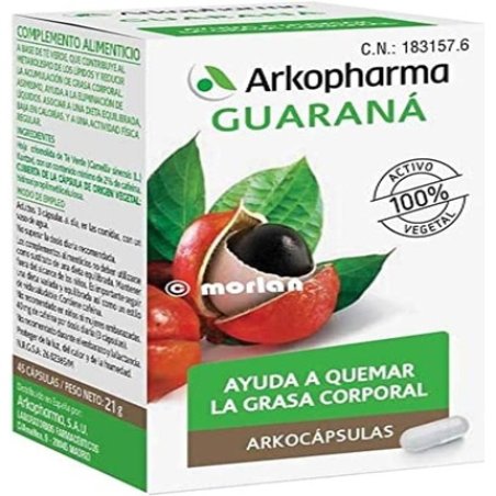 Arkopharma Guarana Dietary Capsules