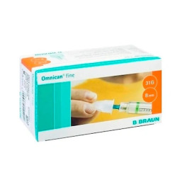 Omnican Omnican Needles Fine 31 Gauge 8 Mm