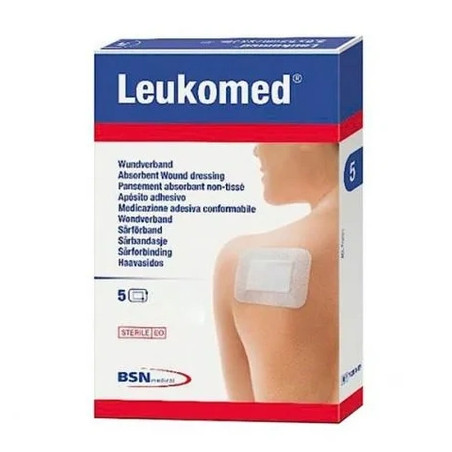 Bsn Medical Leukomed Adhesive Dressing 10x30 Cm 5 Units