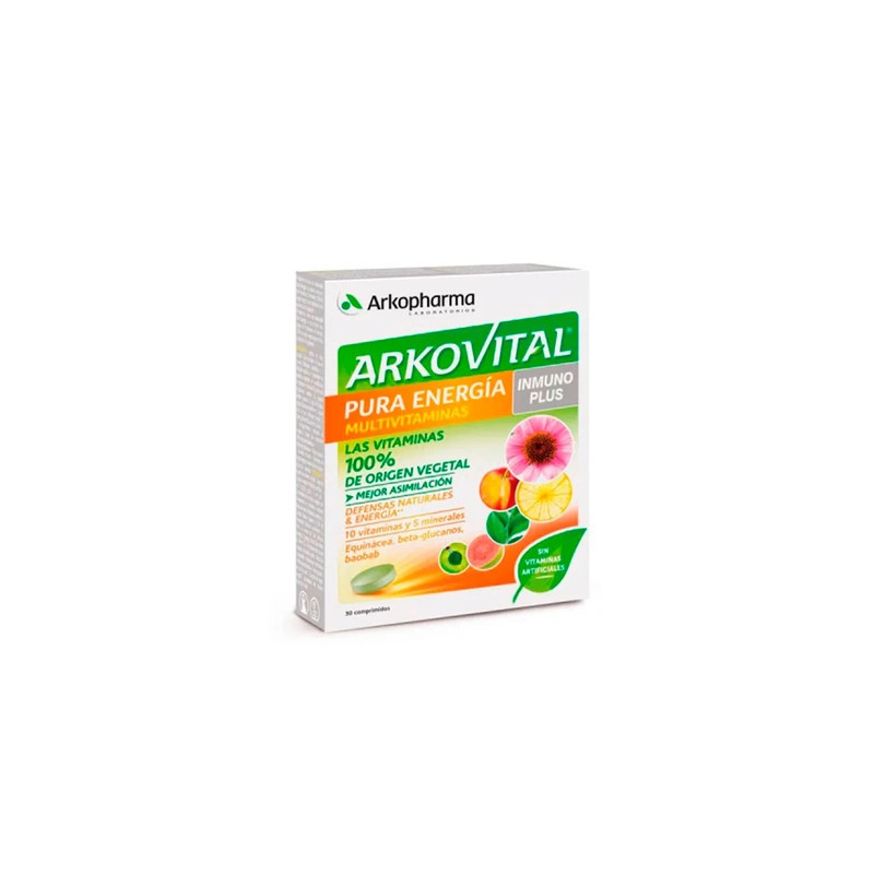 Arkopharma Arkopharma Arkovital Inmunoplus Pure Energy 30 Tablets