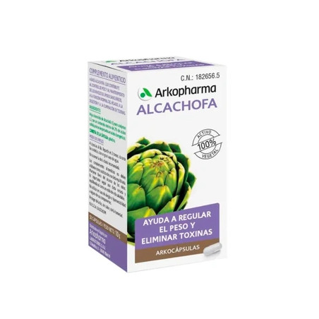 Arkopharma Arkopharma Artichoke 80 Capsules - Herbal Dietary Supplement