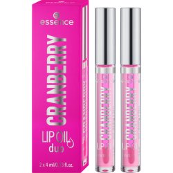 Essence CRANBERRY LIP OIL duo lip balm & scrub Women 4 ml