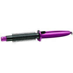 Remington CB4N hair styling tool Straightening curling brush Lilac