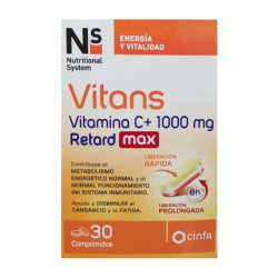 Ns Vitans Vitamin C 1000 Mg Retard Max 30 Tablets