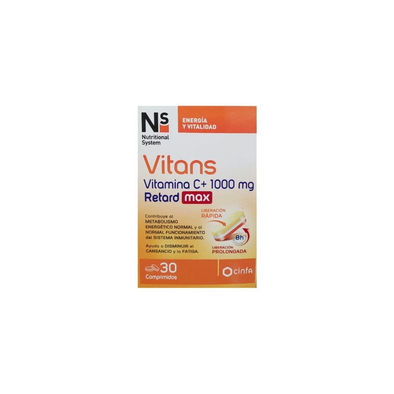 Ns Vitans Vitamin C 1000 Mg Retard Max 30 Tablets