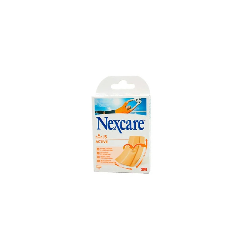Nexcare Nexcare Active Strips 5 Strips 10x6 Cm