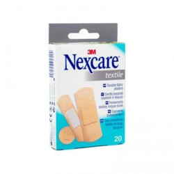 Nexcare Textile Strips Adhesive Strips Assortment 20 Units