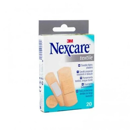 Nexcare Textile Strips Adhesive Strips Assortment 20 Units