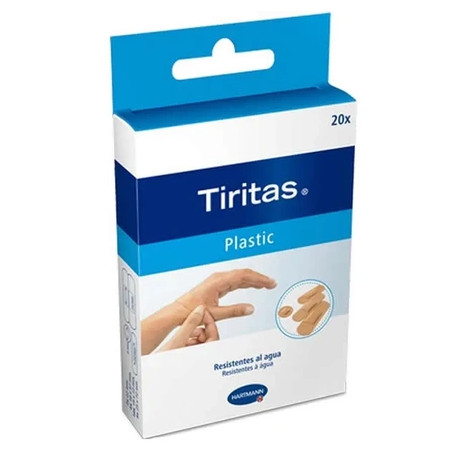 Hartmann Hartmann Plastic Tiritas Variety Brand Aids Waterproof 20 Units