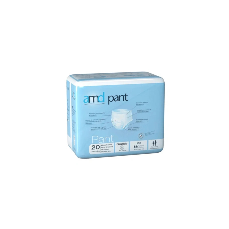 Amd Amd Absorbent Day Pant Panty Liner Large Size 40 Units