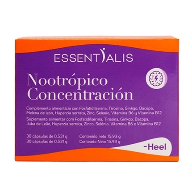 Heel Heel Essentialis Nootropic Focus 30 Capsules
