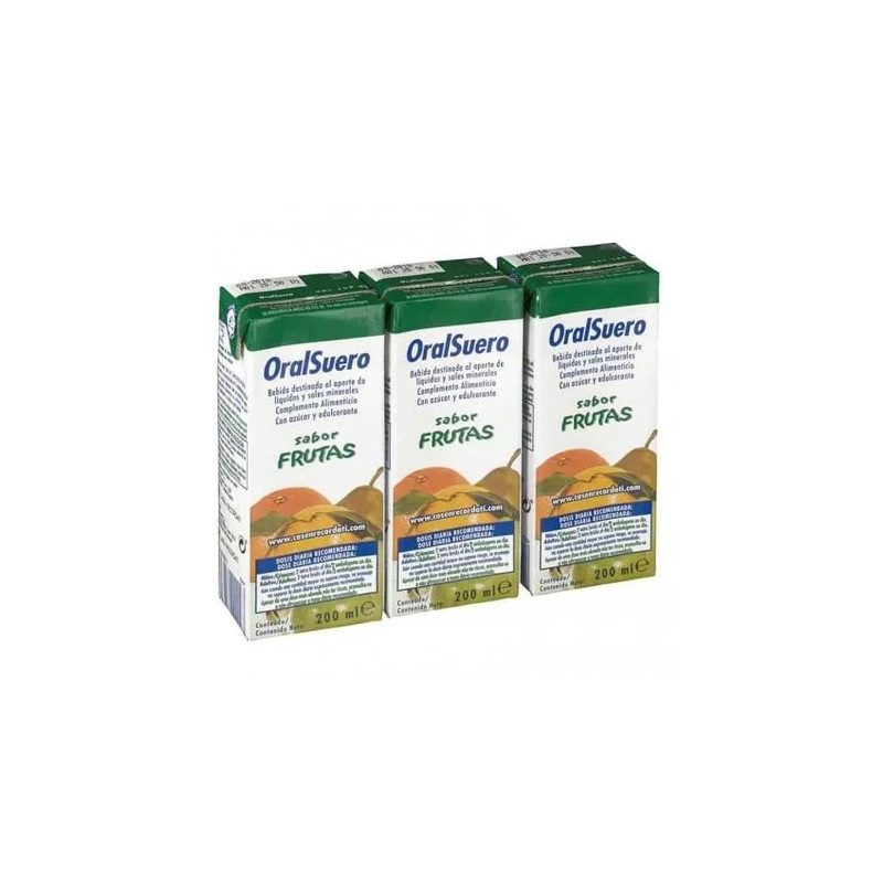 Bioral Bioral Casen Brik Fruit Oral Serum 200ml Pack Of 3 Units