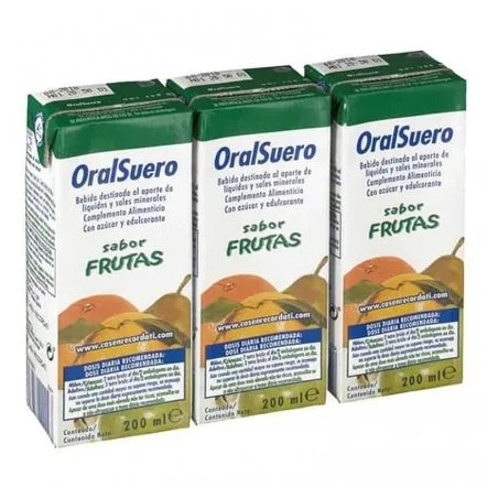 Bioral Bioral Casen Brik Fruit Oral Serum 200ml Pack Of 3 Units