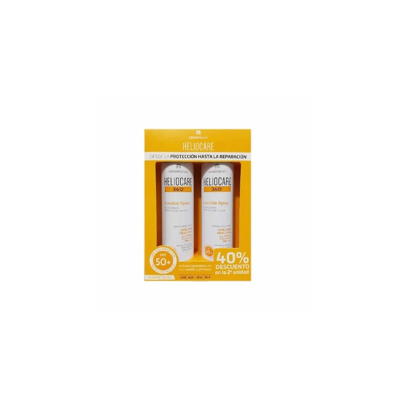 Heliocare Heliocare Invisible Spray 360 Spf 50 2x200ml